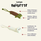 Lampe Pausette Silicone