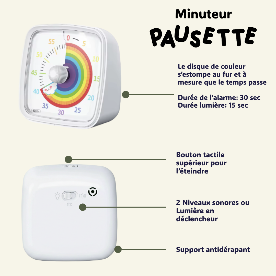 Minuteur Visuel Pausette