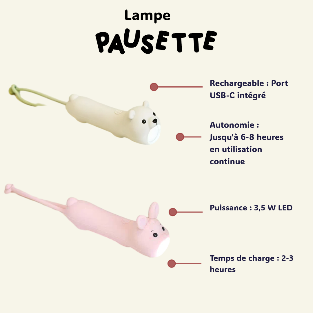 Lampe Pausette Silicone